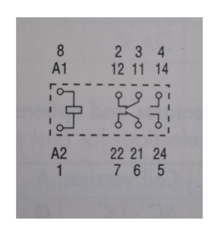 رله فایندرایتالیا سری 46 8A 230VAC