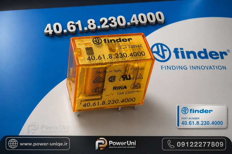 رله فایندرایتالیا تک کنتاکت 16 آمپر